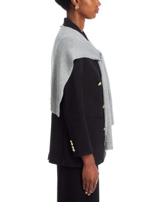 Walter Double Breasted Jacket with Shrug