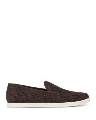 Men's Suede Sonoma Basketweave Loafers