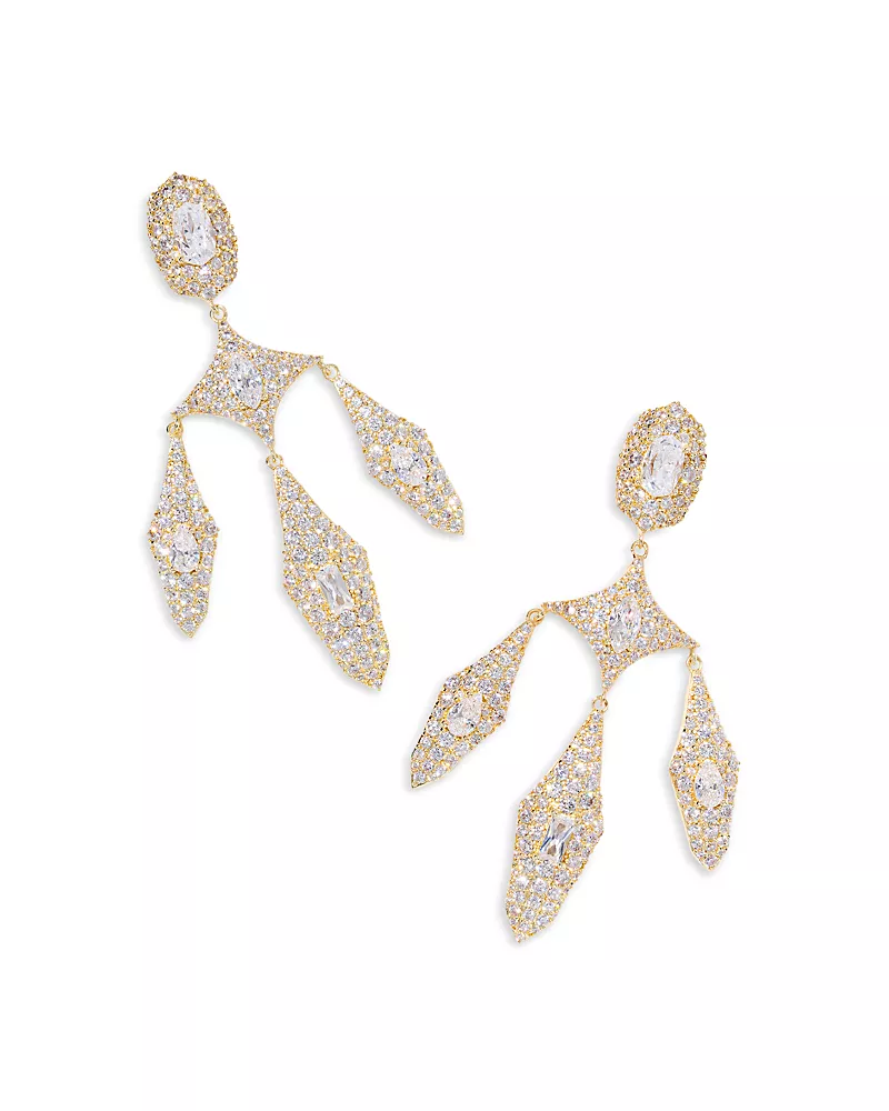 Kendra Scott Bella Crystal Statement Earrings