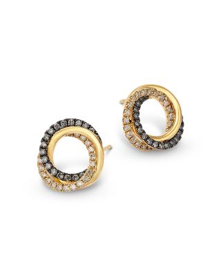 Amethyst, Garnet & Diamond Halo Pendant Necklace in 14K Rose Gold, 20"