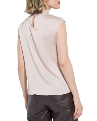 Aisha Draped Satin Top
