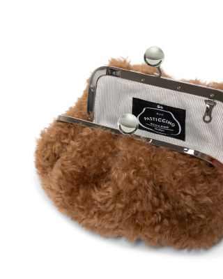 Pasticcino Small Faux Fur Clutch