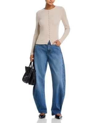 The Rib Splay Cardigan Sweater  