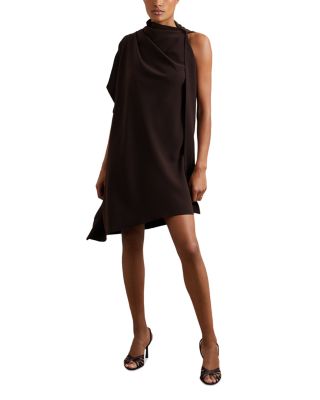 Ellery Drape Mini Dress