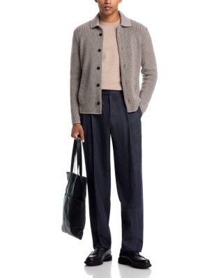 Brenta Textured Wool Cardigan