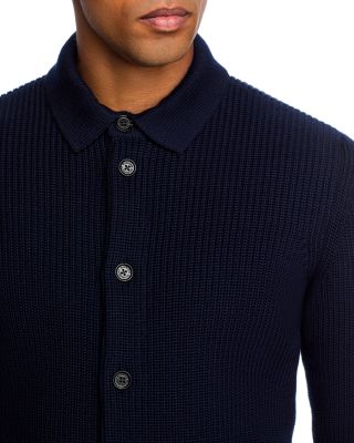 Brenta Textured Wool Cardigan