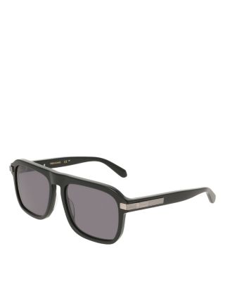 Solid Square Sunglasses, 57mm