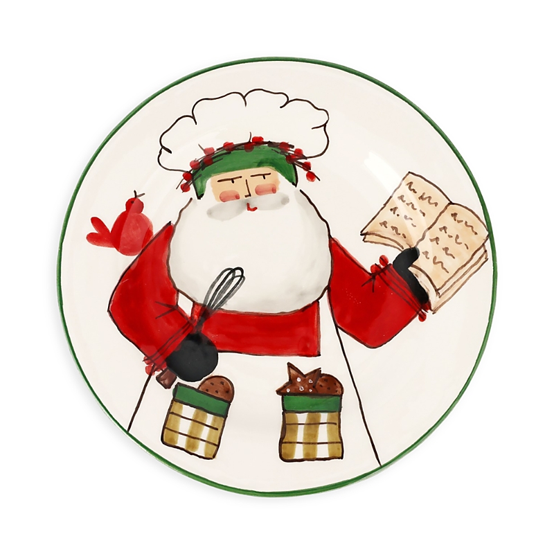 Vietri Old St. Nick 2025 Limited Edition Salad Plate
