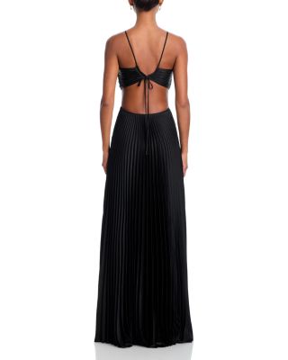 Moira Cutout Halter Dress