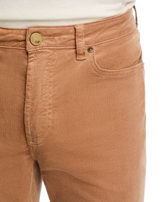 Brando Slim Fit Needle Cord Pants in Khaki