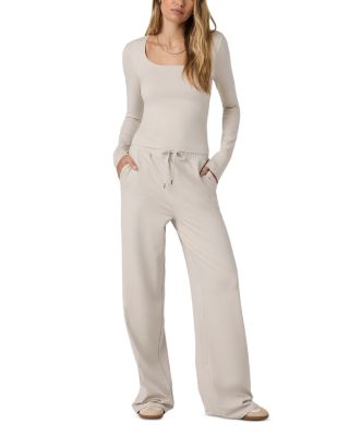 Long Sleeve Halo Essential Scoop Top