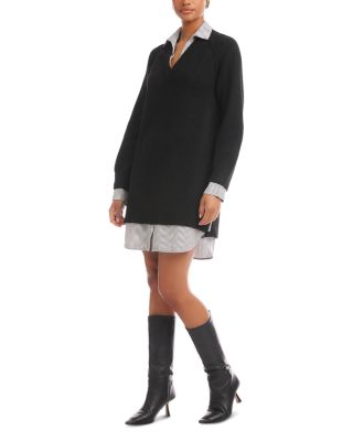 Carrie Mixed Media Dress