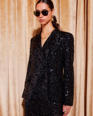 Loretta Sequined Blazer