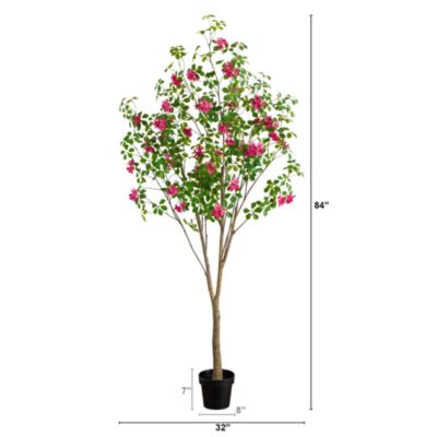 7&#39; Artificial Dogwood Tree