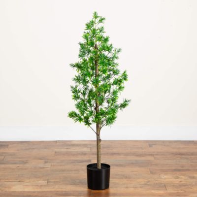 4' UV Artificial Podocarpus Tree (Indoor/Outdoor)