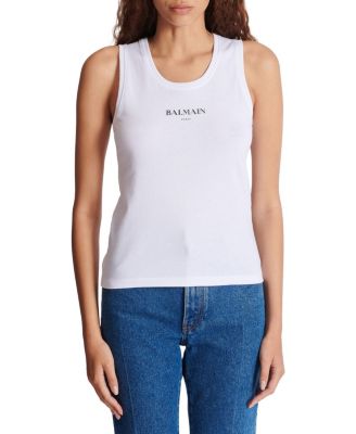  Tank Top with Balmain Print