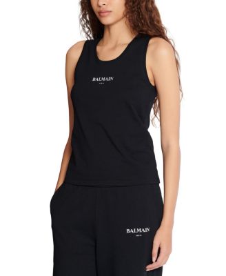  Tank Top with Balmain Print