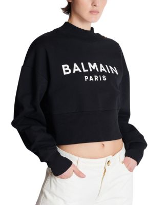  Printed Balmain Paris Sweatshirt