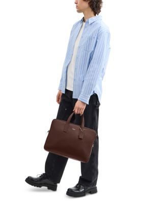 Carlyle Leather Brief Bag