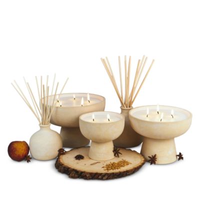 Calm Osmanthus &amp; Sandalwood Soy Blend Candle 12 oz.