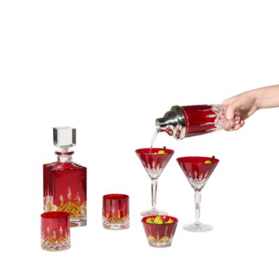 Lismore Red Cocktail Shaker