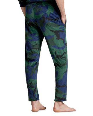 Slim Fit Velour Pajama Pants