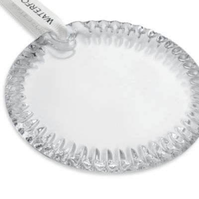 Crystal Disc Ornament