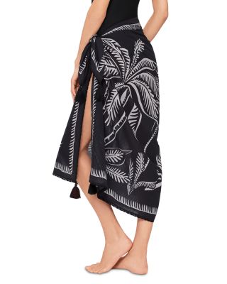 Hearts of Palm Pareo Swim Cover-Up