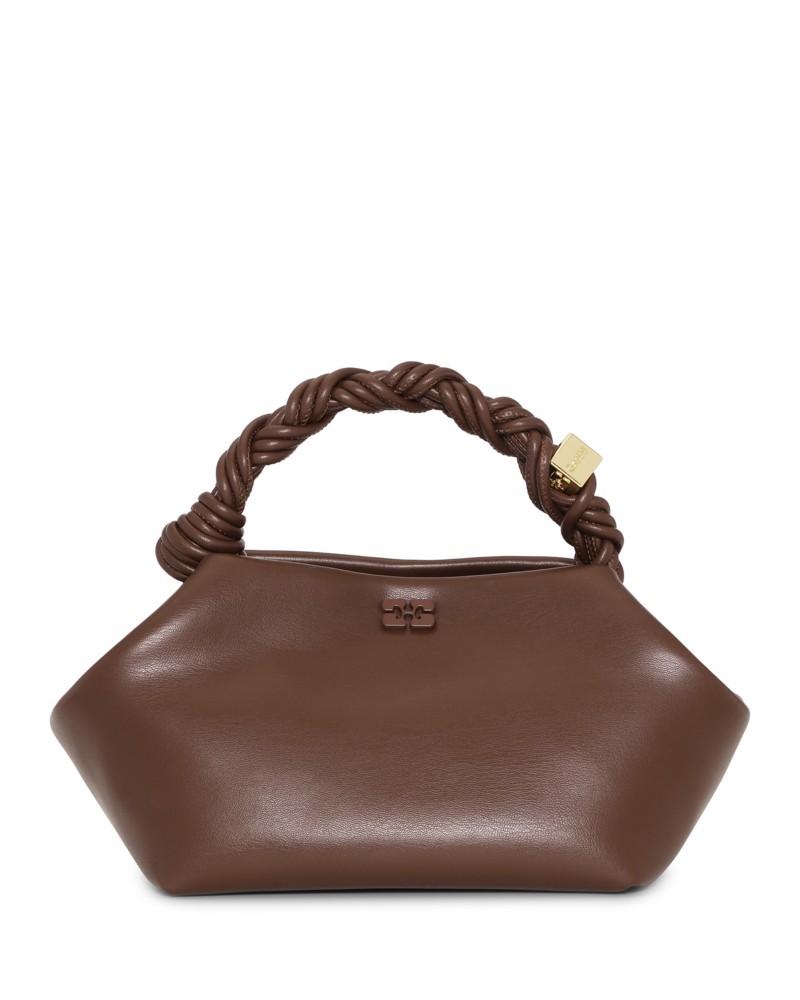 Ganni Small Bou Bag in Chocolate