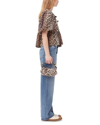 Animal Print Mini Bou Bag