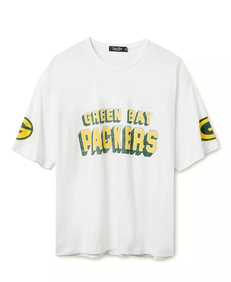 Junk Food Clothing Unisex Nfl Green Bay Packers Halfback Jersey Tee