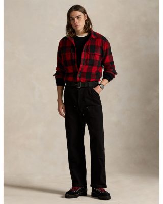 Plaid Knit Flannel Overshirt