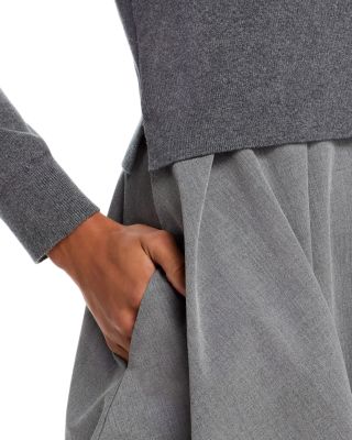 Milo Mixed Media Dress