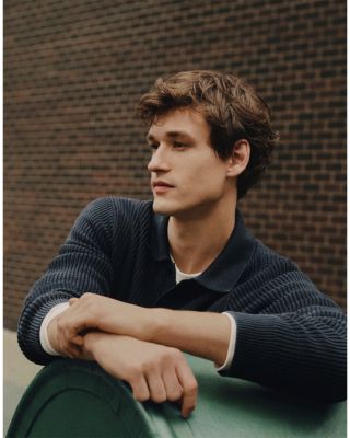 Cotton Shaker Stitch Polo