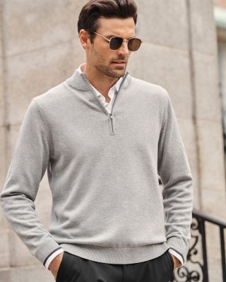 Quarter Zip Commuter Sweater