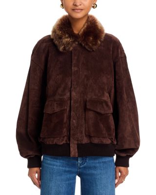 The Suede Oversized Jacket