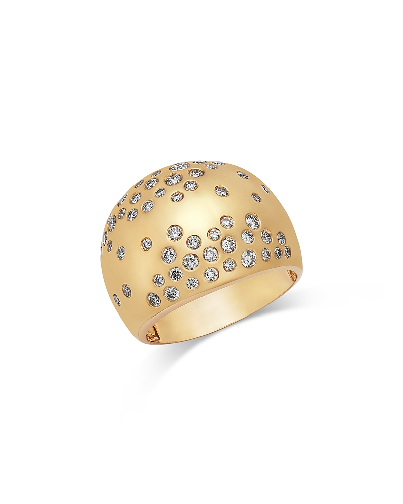 Bloomingdale's Fine Collection Bloomingdale's Scattered Diamond Ring In 14k Yellow Gold, 0.8 Ct. T. W.