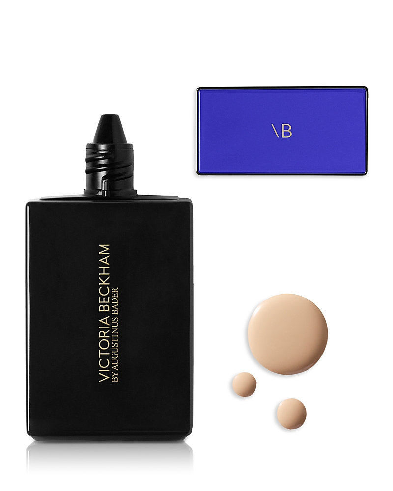 Victoria Beckham Foundation Drops In White