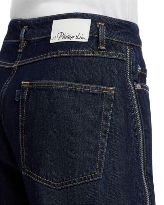 High Rise Ankle Barrel Jeans in Dark Indigo