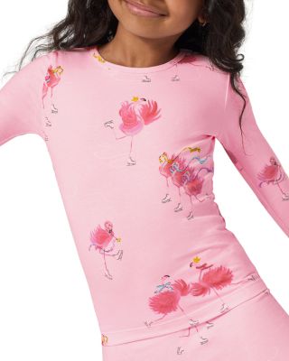 Unisex Printed Long Sleeved Pajama Set - Little Kid, Big Kid