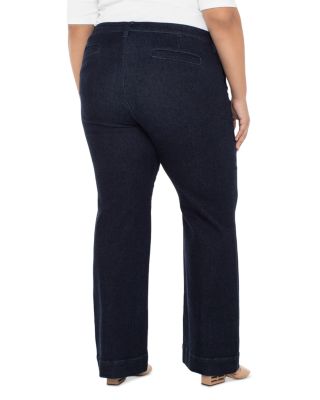 Pintuck Bootcut Pants