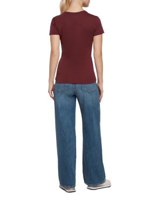 Cotton Short Sleeve Crewneck Tee