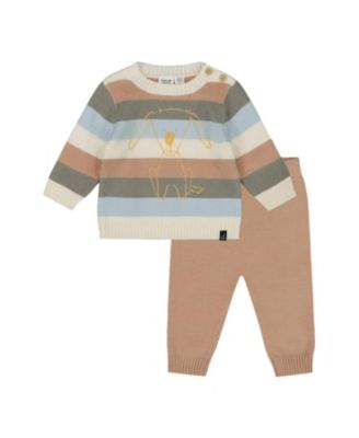  Boys' Knitted Top and Pant Set - Baby