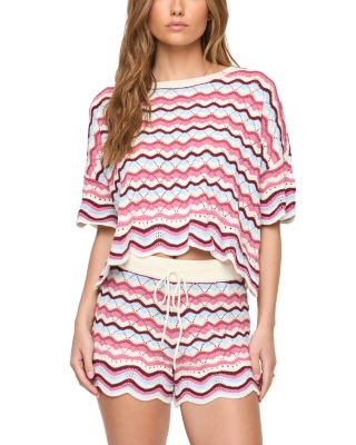 Sunchaser Scalloped Cover Up Shorts