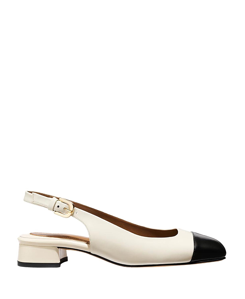 Margaux The Darcy Slingback In White