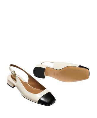  Women's The Cap-Toe Darcy Slingback Pumps