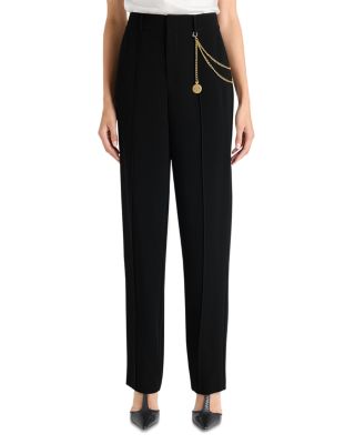 Alaina Chain-Trim Pants