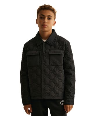 Boys' Long Sleeved Batman Quilted Jacket - Big Kid