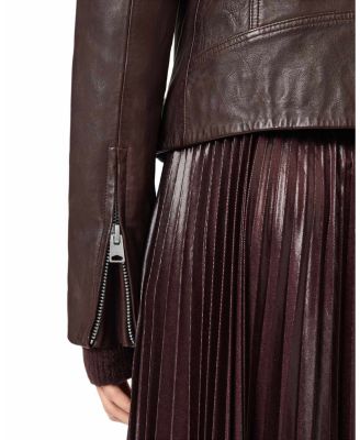 Dalby Leather Biker Jacket