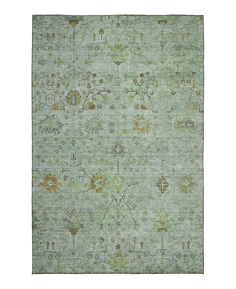 Dalyn Rug Company Solace Washable Sl4 Area Rug 3'0 X 5'0 In Green